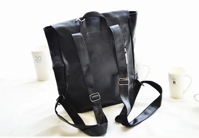 Сумка STACY Лидер продаж высокое качество Новое поступление Мужская искусственная кожа Винтаж рюкзак черный кофе мужской моды дорожная сумка школьная сумка