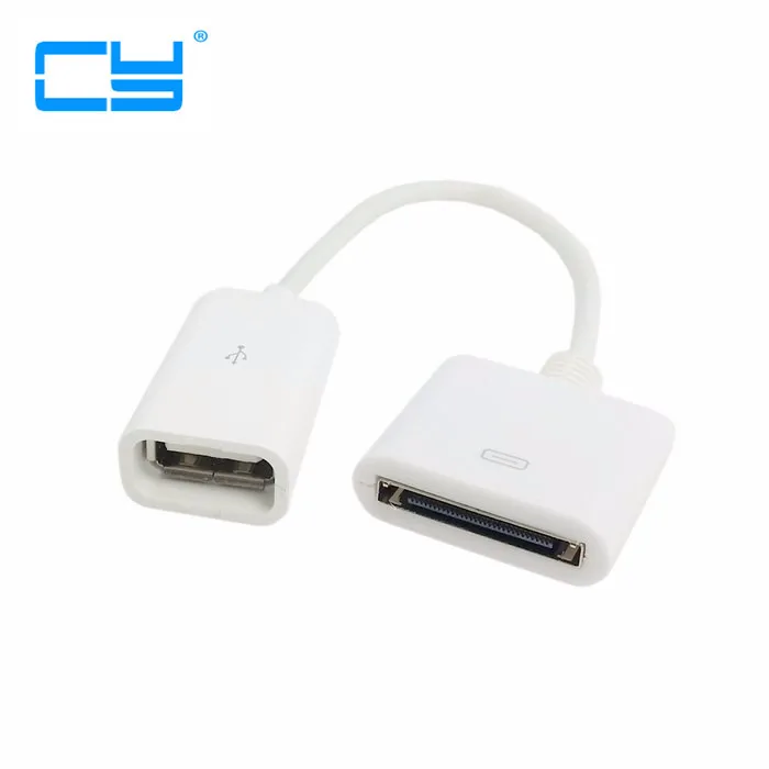 Black &amp White Dock 30P Female to USB 2.0 Data Charge Cable for Connecting the charging line and U disk 15cm | Компьютеры и офис