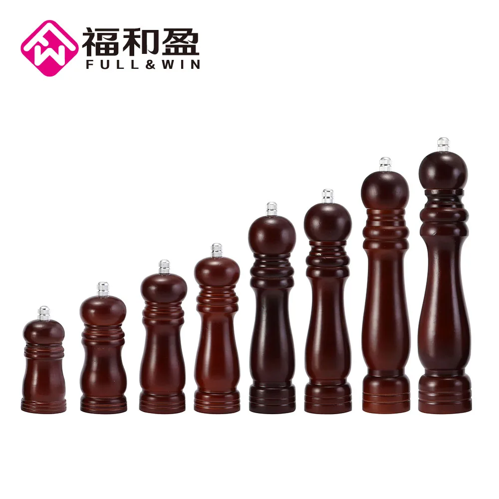 

1Pcs Seasoning Pot Wooden Pepper Grinder Salt and Pepper Shaker Kitchen Cooking Spice Salt Sugar Mill Seasoning Tools