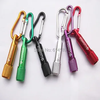 

Mini Mountaineering Buckle LED Keychain ( 10pcs/lot)