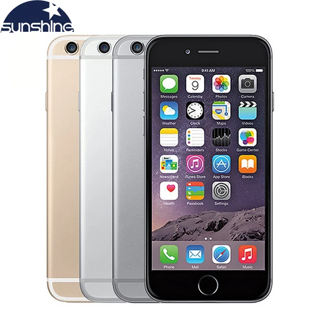 Special Offers Original Apple iPhone 6 LTE Unlocked Mobile phone 1GB RAM 16/64/128GB iOS 4.7' 8.0MP Dual Core WIFI IPS GPS Used Phone