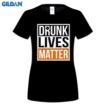 

GILDAN Drunk Lives Matter T Shirt St Patricks Day for women