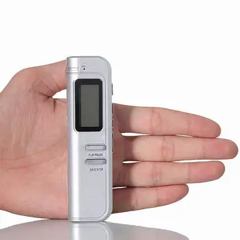 

Mini MP3 Player 16GB USB VOR Rechargeable Digital Audio Voice Recorder 650Hr Dictaphone Telephone Recorder USB Disk