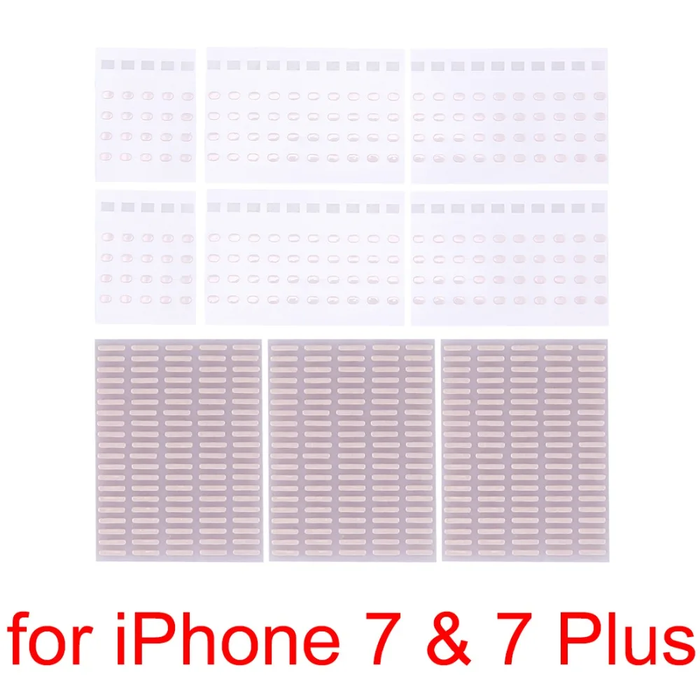 H 100 наборов для iPhone 7 и Plus наклейки с индикатором повреждения воды запасные части
