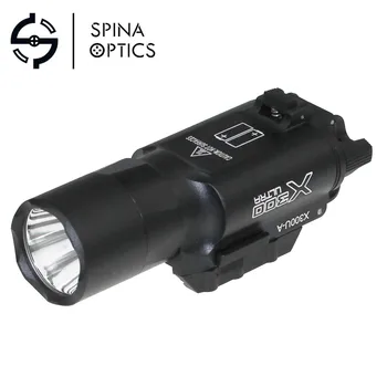 Tactical SF X300 Ultra LED Weapon Light Pistol Gun Light X300U 500 Lumens High Output Flashlight Fit 20mm Picatinny Weaver Rail
Tactical SF X300 Ultra LED Weapon Light Pistol Gun Light X300U 500 Lumens High Output Flashlight Fit 20mm Picatinny Weaver Rail