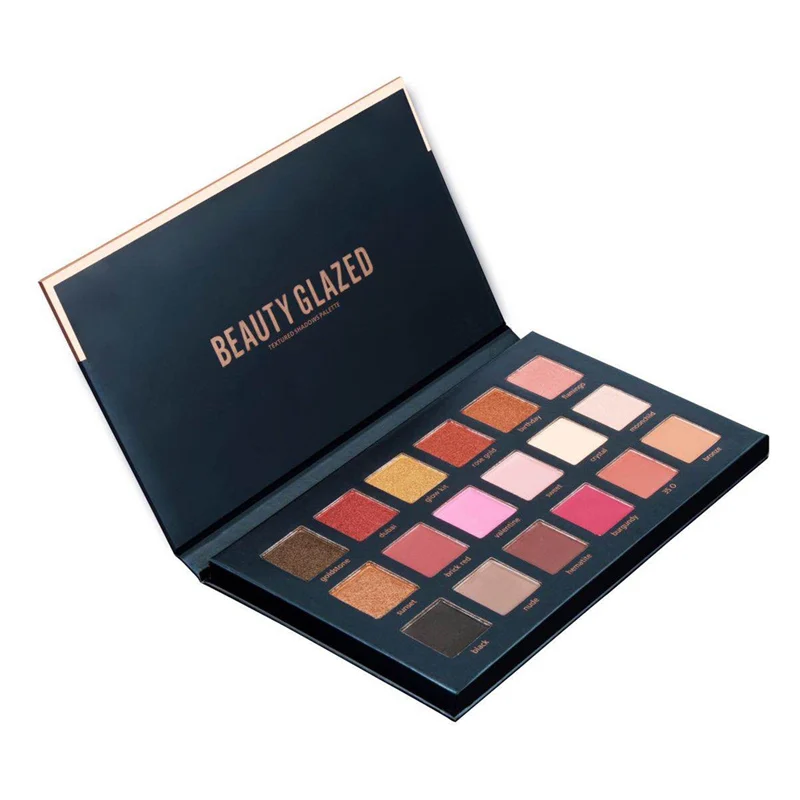 BEAUTY GLAZED фирменные тени для век 18 цветов долговечные легко носить натуральные