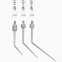 Шт. 3 шт., 30LxR0. 3x450, 40LxR0. 3x450, 50LxR0. 3x450, 3 шт. изгиб измерительная головка для циферблата индикатор циферблат датчик иглы