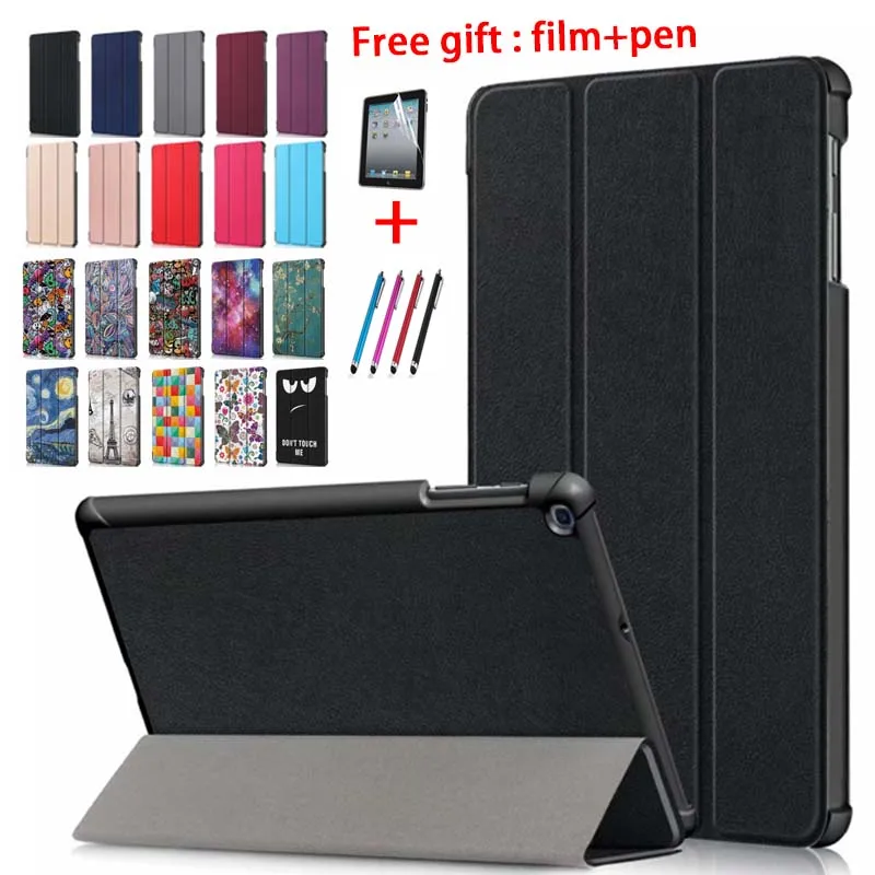 Новый для samsung Galaxy Tab 10 1 дюйма 2019 T510 Магнитная чехол Smart Cover SM T515 Wake сна