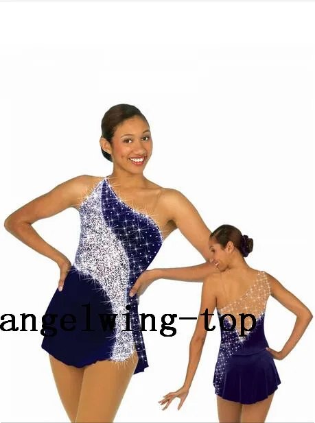 brown figure skating wear for women competition skating wear figure