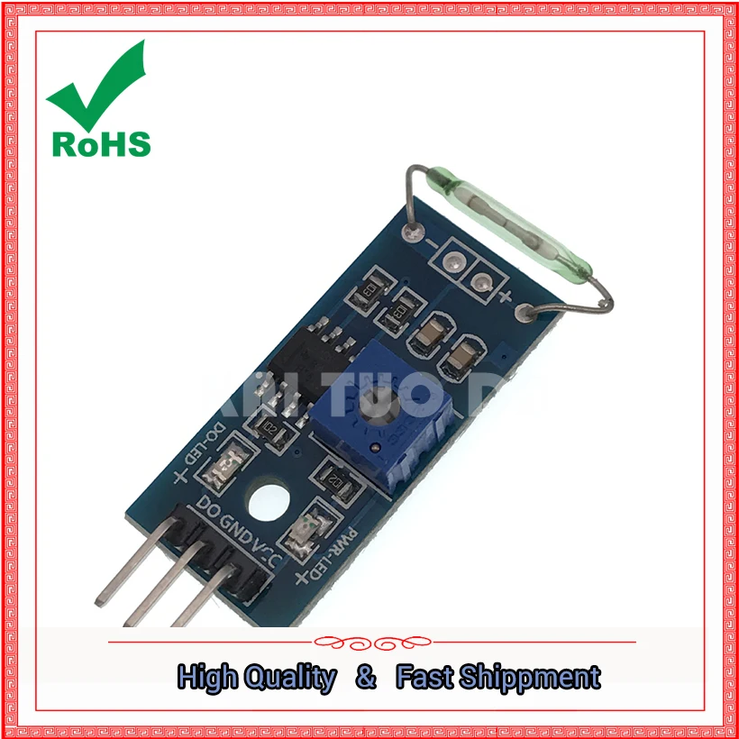 Modulo Sensore Interruttore Reed Mka14103 Scheda Magnetica Magnetron