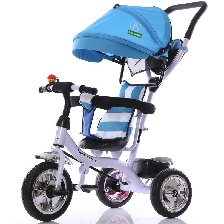 Детская трехколесная Stroller1-3-5Y, велосипедная детская коляска, детская коляска, складная коляска для малышей, коляска для путешествий с зонтиком