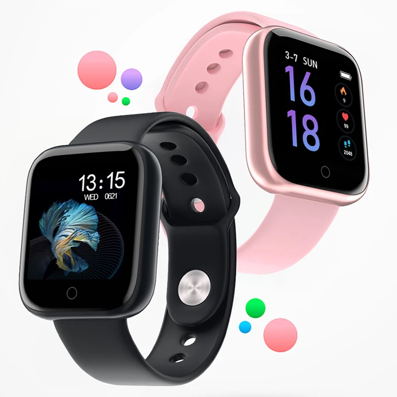 

2.5D Screen Sports IP67 Smart Watch T80 fitness bracelet activity tracker heart rate monitor blood pressure for ios Android