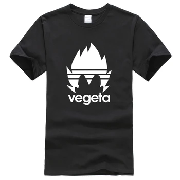 

Japanese Anime Dragon Ball Z Casual T Shirt For Men Spring Summer Tops 2019 Short Sleeve Cotton Tshirt VEGETA Streetwear T-shirt