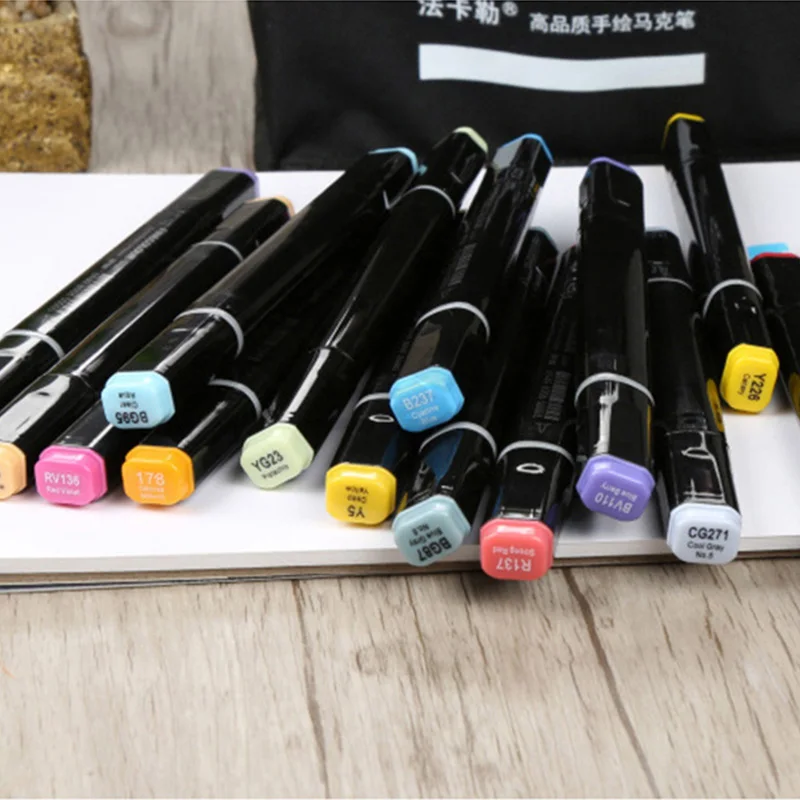 Рисунок 4 - Двусторонние маркеры для рисования Finecolour EF102