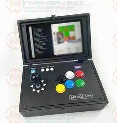10 к игры Recalbox дюймов ЖК дисплей Мониторы экран Raspberry Pi 3B игровой консоли 10000 в 1 портативный игровой мини-автомат машины