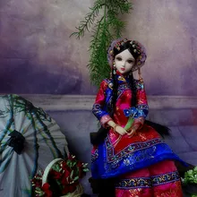 32 см высококачественные китайские куклы принцессы династии Цин Симпатичные куклы для девочек Фильмы и ТВ Игрушки для девочек рождественские подарки 219