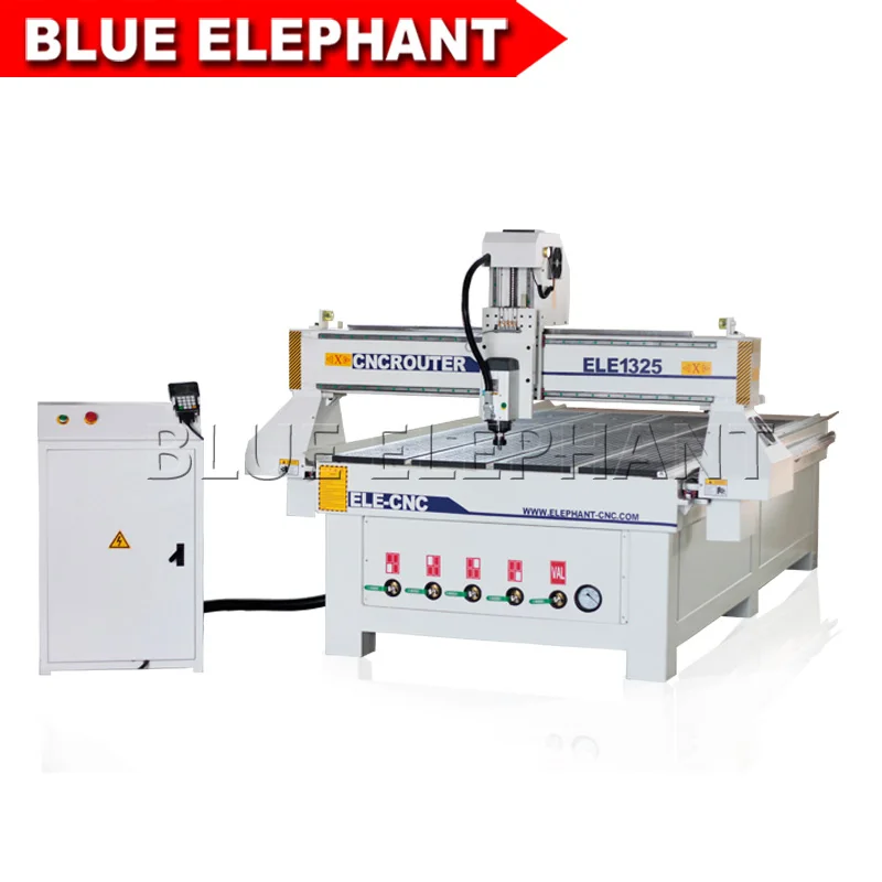 

chinese Woodworking CNC Router 1325 3axis competitive price wood carving cnc router with air cooling spindle
