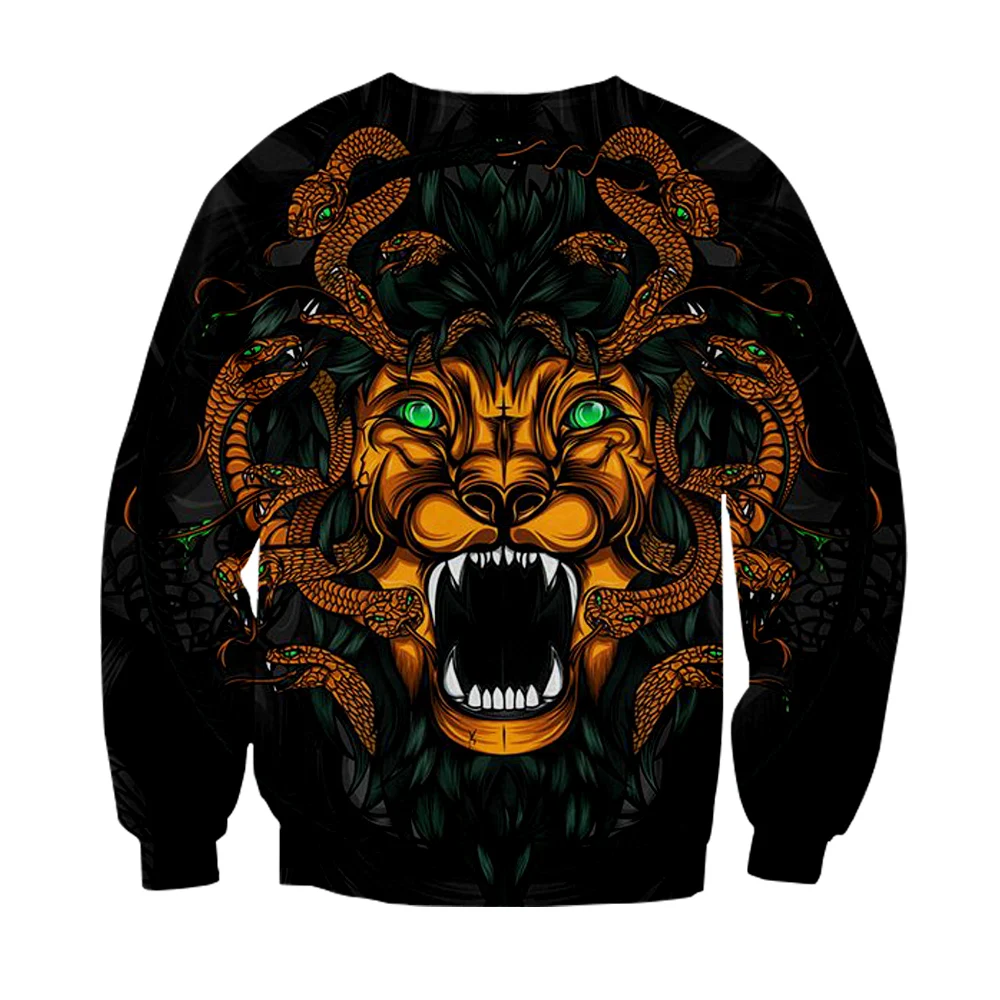 

Fashion Animal lion Hoodies Hip Hop suprime Sweatshirt womens mens Printed Hoodie Man Women Sweatshirts Streetwear Hoody Sudader