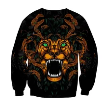 Fashion Animal lion Hoodies Hip Hop suprime Sweatshirt womens mens Printed Hoodie Man Women Sweatshirts Streetwear Hoody Sudader