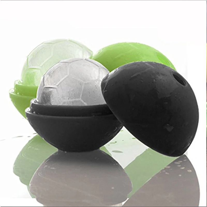 Buy 1PCS 2018 Football Ice Cube Ice Ball Mold Silicone