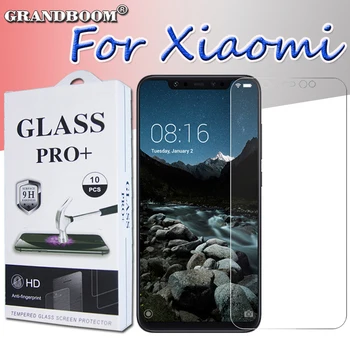 

100pcs Tempered Glass Screen Protector For Xiaomi Mi 9 8 SE 8X Pro 6 Plus 6X 9T 9X CC9 CC9E Premium Guard Film With Package