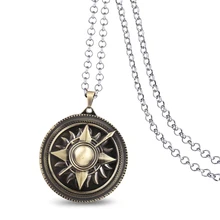 Juego de Casa Martel Power COLLAR COLGANTE Sunspear Vintage Torquea song of ice and fire joyería colgante Dorne WH66