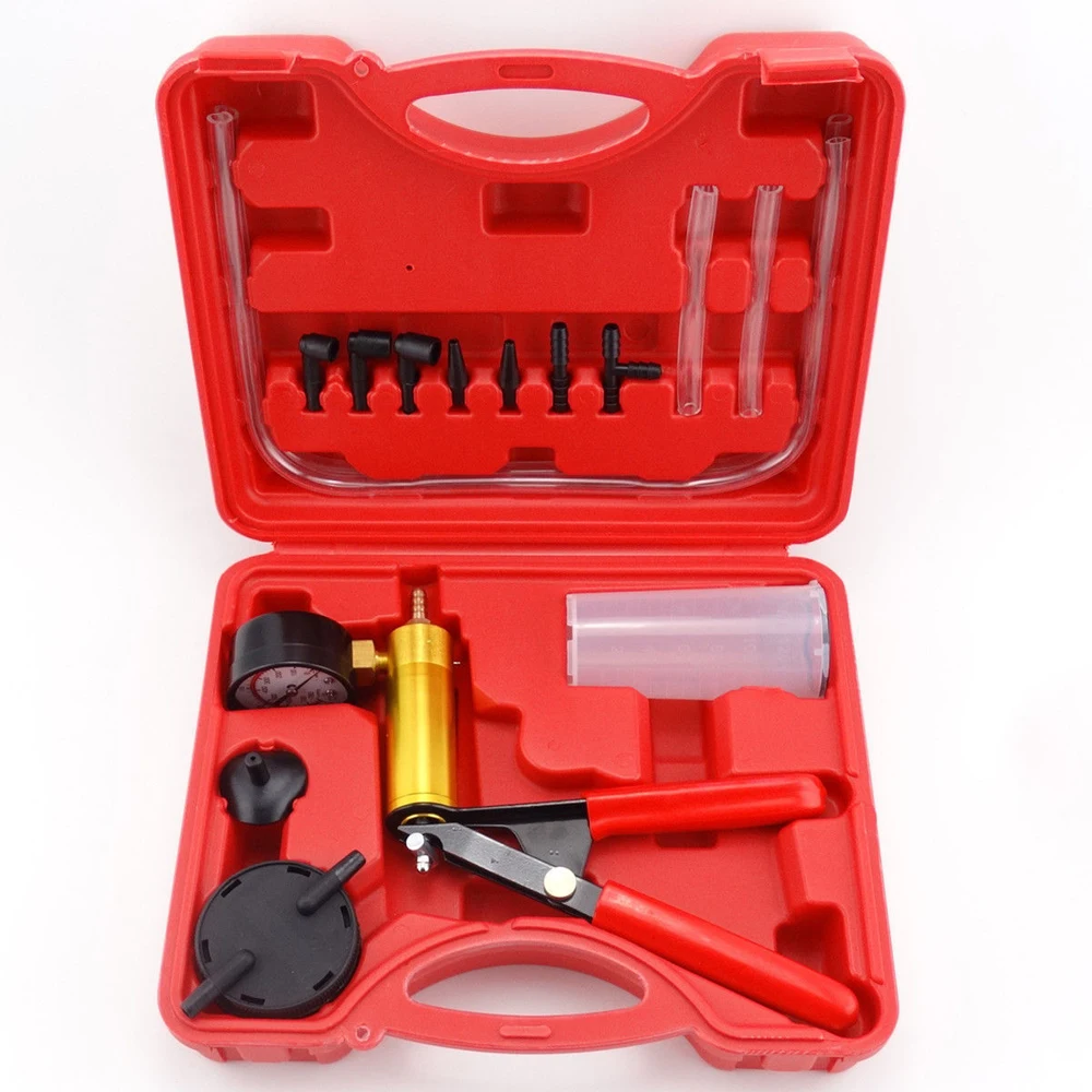 2 in 1 DIY Brake Bleeder And Vacuum Pump Tester font b Tool b font Kit