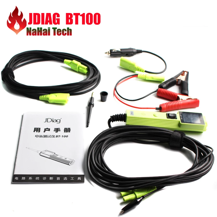 

Original JDiag BT-100 Battery Electrical System Circuit Tester BT100 Auto Diagnostics Tool Updated from PS100 YD208 PT150