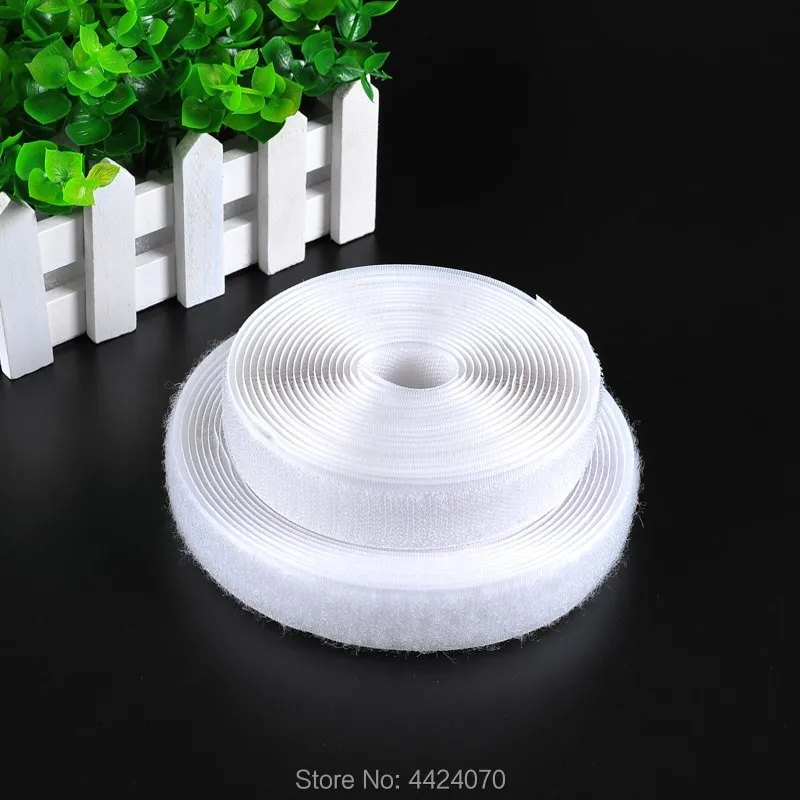 1 Roll 20mm Width Strong Self Adhesive Tapes Hook Loop Heavy Duty Tape