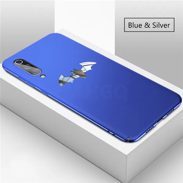 Роскошный чехол для телефона для Xiaomi Mi 9 9 SE, Ультратонкий матовый автомобильный Магнитный чехол-держатель для Xiaomi Mi 8 lite, Жесткий Чехол из поликарбоната, чехол Fundas - Цвет: Blue Silver