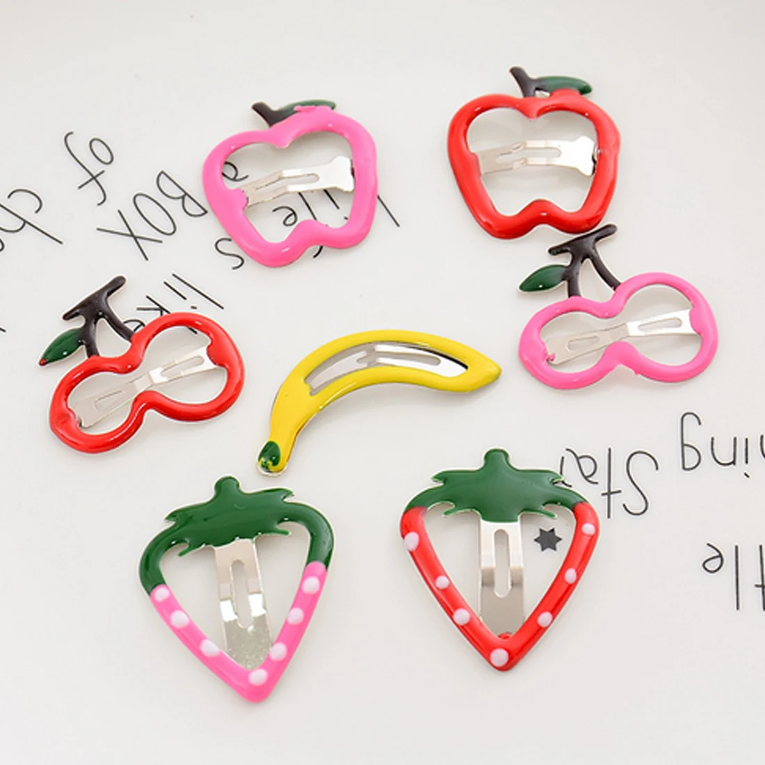 

Fruit Hairpin Girls Simple Barrettes Decoration Girl Hair Accessory Kids Hair Clip Accessories Children Fruit Hairpin