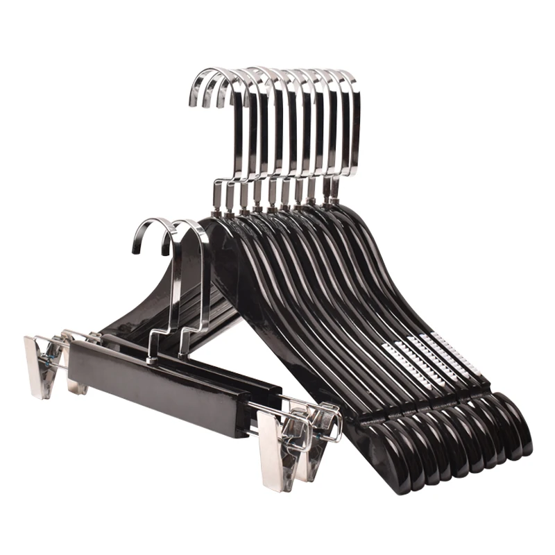 

Вешалка черная винтажная из массива дерева, для мужчин и женщин, для детской одежды, нескользящая, из массива дерева (30 шт., с логотипом на банке), 10 шт./лот