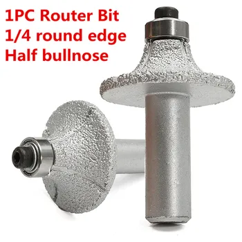 

1/2" Diamond Router Bits Wheel For Marble Granite Hand Profiler Half Bullnose Diamond Milling Cutter