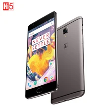 Оригинал Oneplus 3 T A3010 Один плюс 3 Т Мобильный Телефон Dual SIM Snapdragon 821 6 Г ОЗУ 64/128 Г ROM 16MP Отпечатков Пальцев NFC Android 6.0