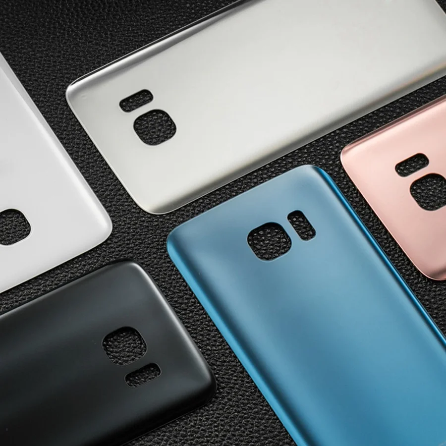 

For SAMSUNG Galaxy S7 Edge Battery Cover Back Glass Rear Door Housing Case For SAMSUNG S7 Battery Cover Back Panel Replacement