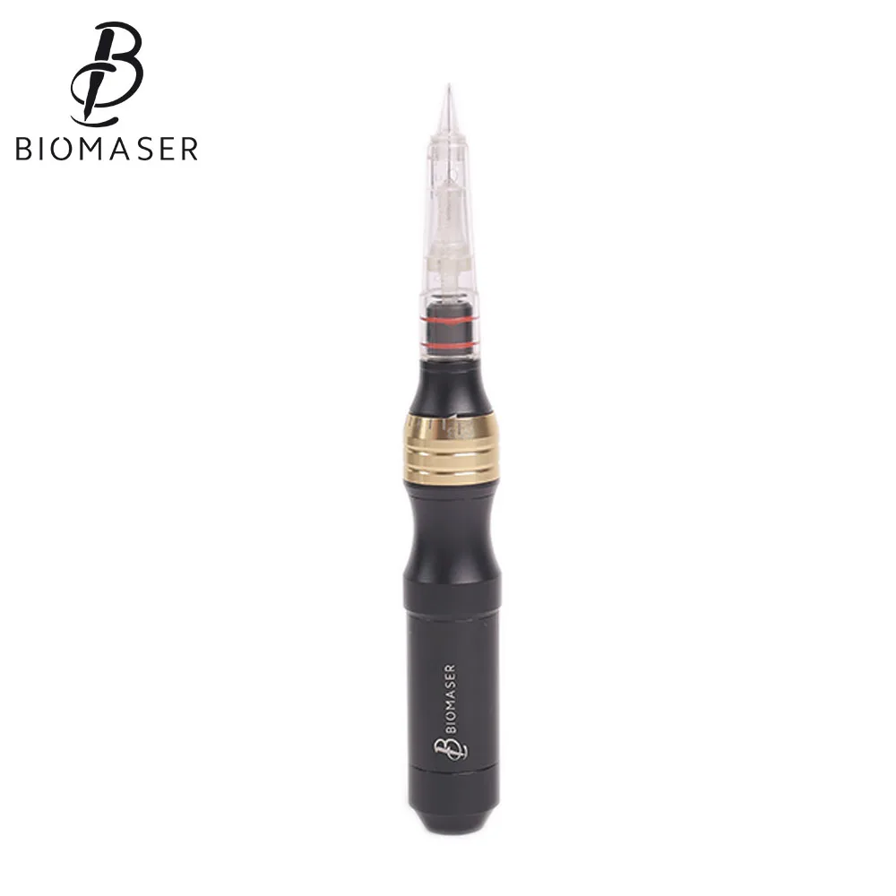Biomaser, профессиональная Перманентная машинка для макияжа, ручка с картриджами, иглы для бровей, губ, тату-пистолет, Вращающаяся ручка, машина HP9871