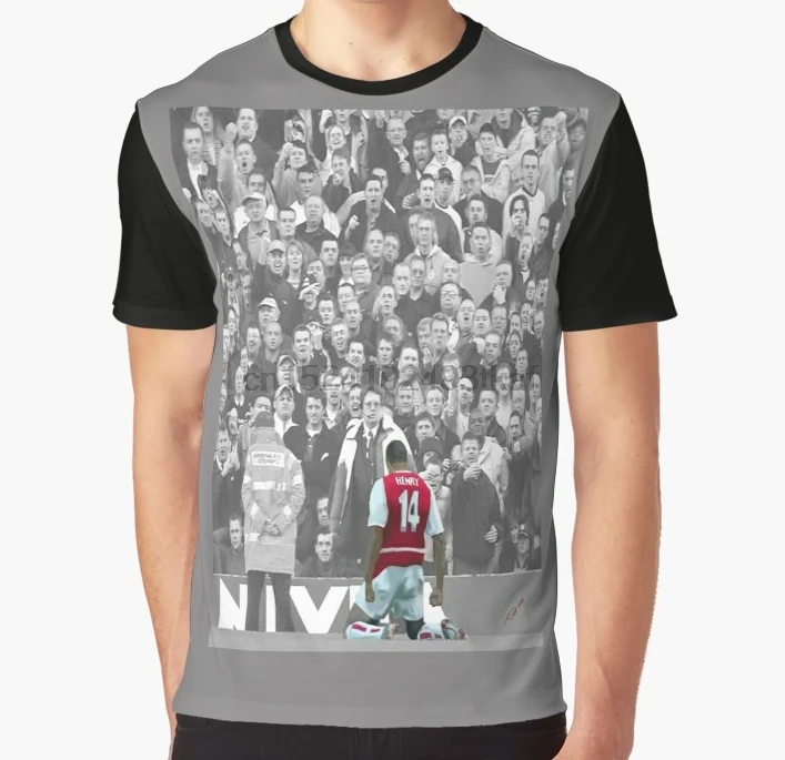 

All Over Print T Shirt Men Funny tshirt Thierry Henry 14 Graphic Women T-Shirt