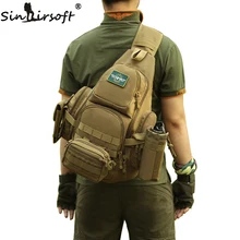SINAIRSOFT 14iches Laptop Molle Military Backpack Men Nylon Sports Bag Shoulder Sling Waterproof Men s Travel
