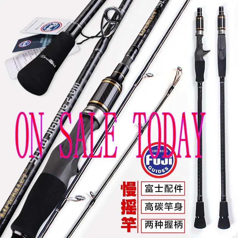 Lurekiller Japan Full Fuji Guide Spinning/casting2.0m Slow Jigging Rod