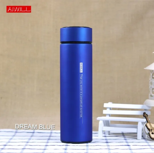 Качественный термос из нержавеющей стали для мужчин и женщин, Термокружка с заваркой чая, термос, бутылка для воды - Цвет: Dream Blue