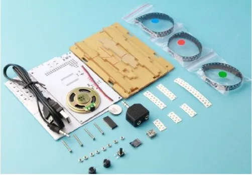 New LED Display Music Spectrum Analyzer Amplifier Hifi MP3