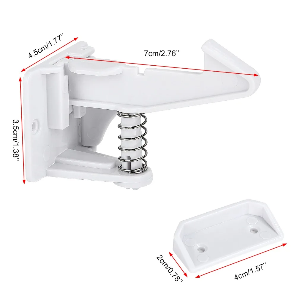 Детская безопасность замок детская защита замок для безопасности ребенка для ящика двери шкафа незаметная застежка замки для туалета