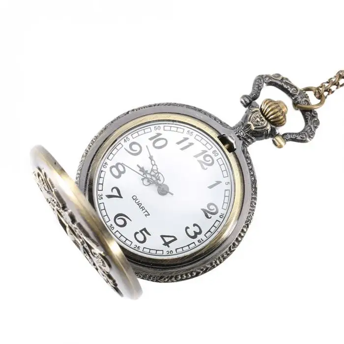 Новый Таймер Винтаж Ретро сплава карманные часы для мужчин женщин цепочки и ожерелья Подвеска цепи часы Подарки Девушка