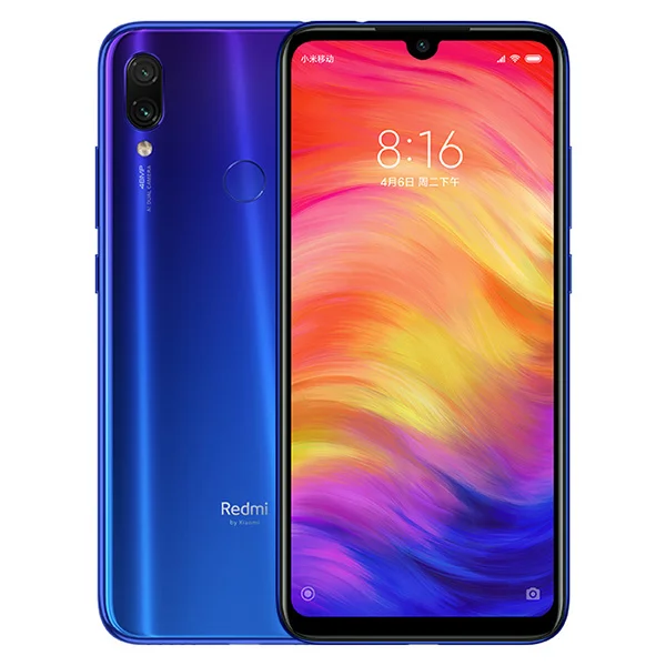 Глобальный Встроенная память Xiaomi Redmi Note 7 6 ГБ 64 Гб телефон Snapdragon 660 Octa Core 4000 мАч 6,3 в форме капли с Экран 48+ 13 Мп смартфон - Цвет: Dream blue