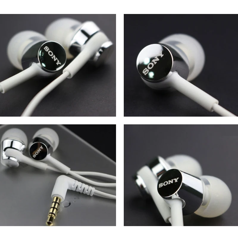 Original SONY MDR-EX150AP 3.5mm L Plug Universal In Ear Stereophone with Micphone 1.2m Wire Earphone for Iphone Samsung Xiaomi