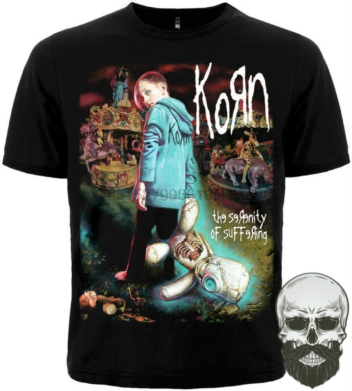 

T-shirt KORN THE SERENITY OF SUFFERING. New.Different size. A metal nation