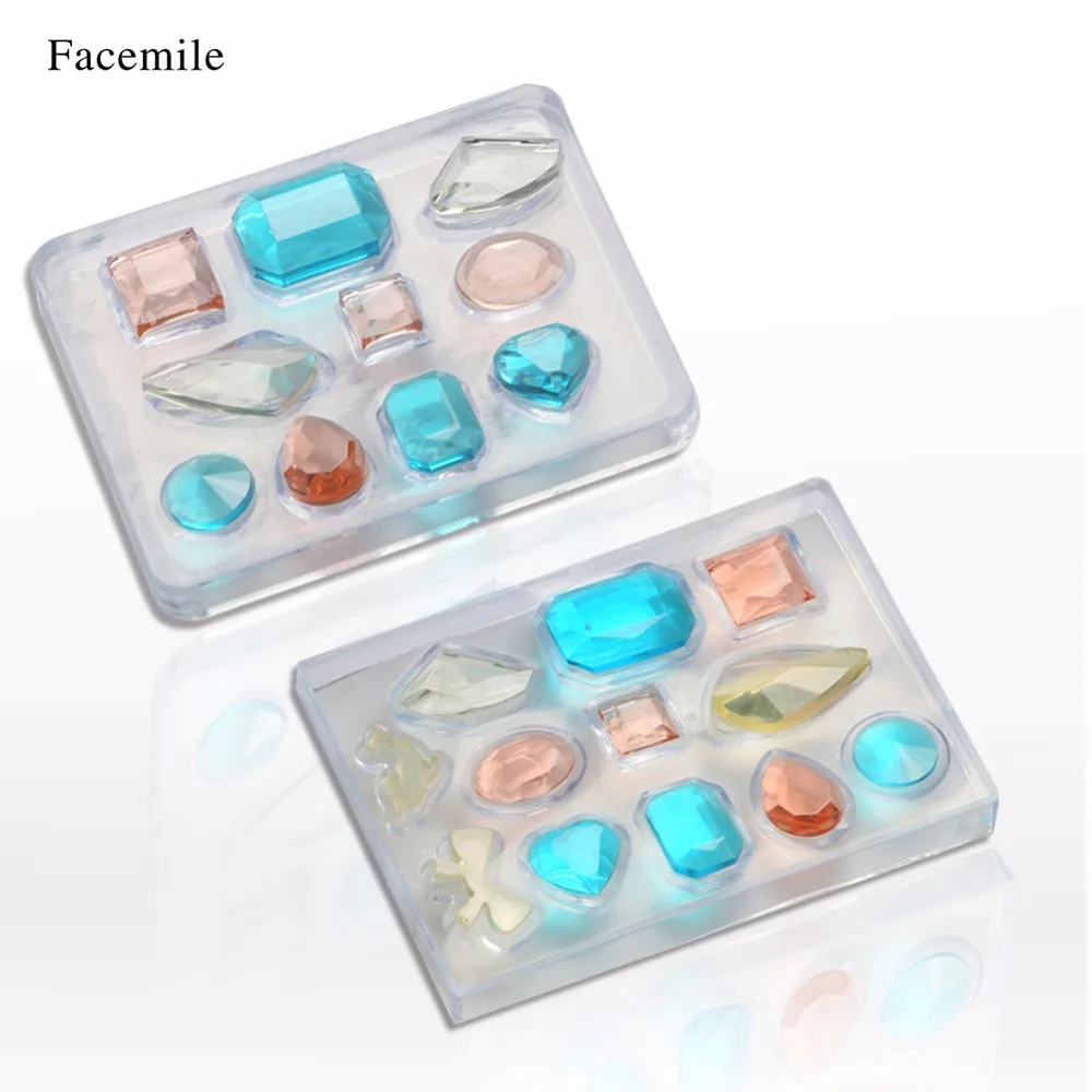 

Facemile 1pcs Silicone Jewerly Mold Fondant Cake Tools Kitchen Accessories Bakeware Cooking Tools Chocolate Cake Decor