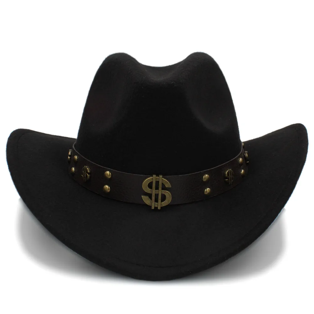 Модная мужская шерстяная ковбойская шляпа R Gentleman Jazz cappello uomo Sombrero Hombre Монтана