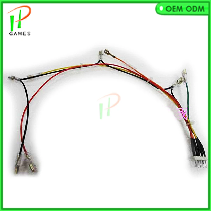 

Arcade joystick cable for sanwa 8 way joystick Microswitch to 5 pin interface wires jamma control wire connecting arcade parts