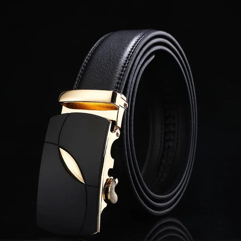 

High Quality Male Waist Belts Genuine Leather Automatic Men Belt Cinturon Hombre Ceinture Homme Designer Cinto Masculino Aa16